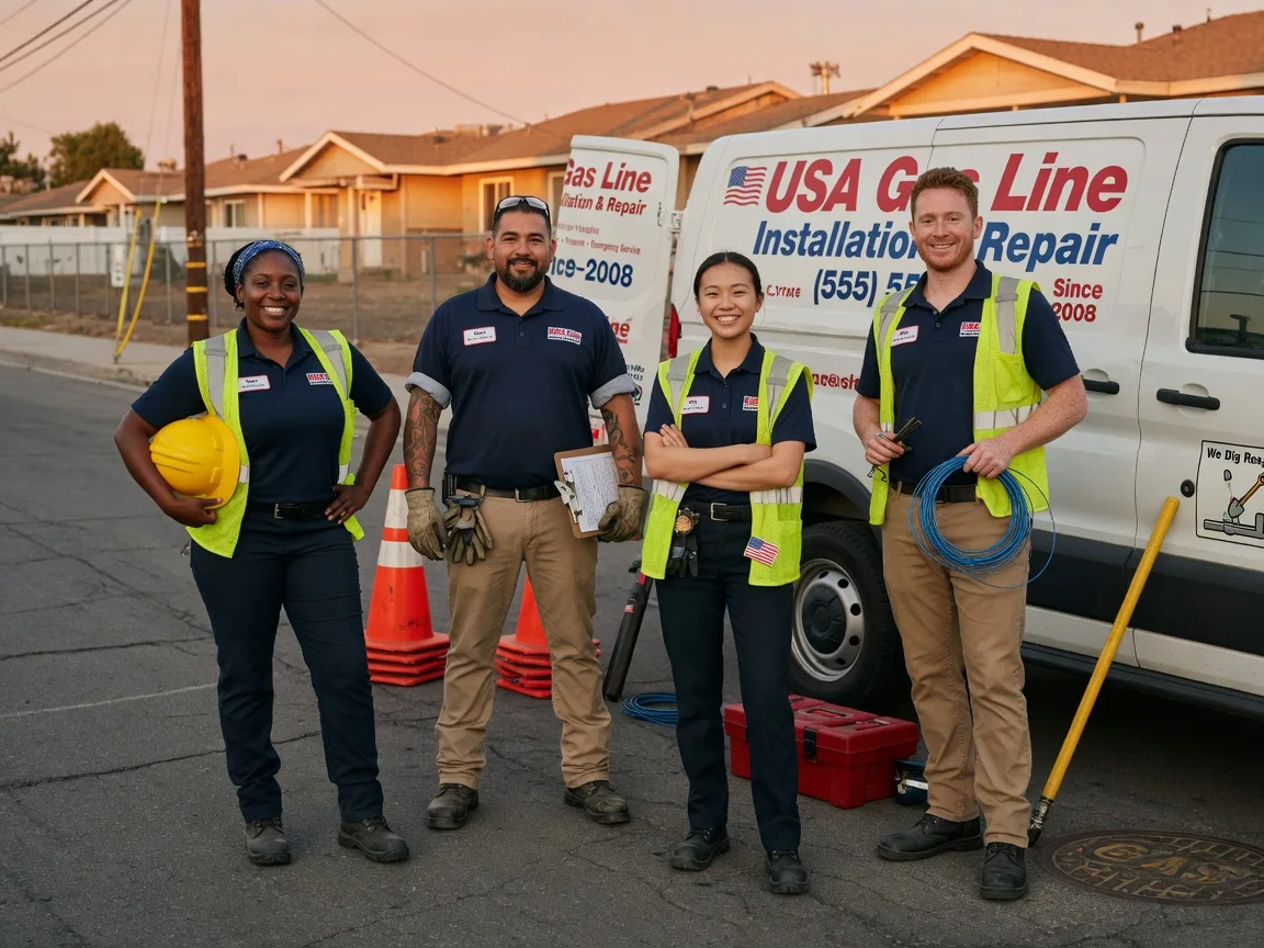 Gas Line Installation company in Webster, IN